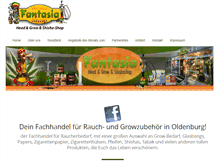 Tablet Screenshot of fantasia-ol.de